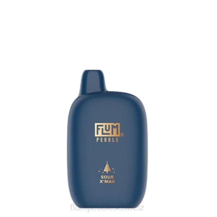 Saures Weihnachten FLUM PEBBLES 6000 Züge (Weihnachtsausgabe) - FLUM PEBBLE vape Schweiz RD8B43