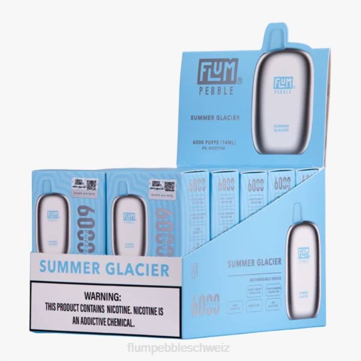 Sommergletscher FLUM PEBBLES 6000 Züge 10 Packungen - FLUM PEBBLE Schweiz RD8B81