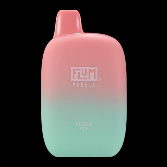 pfirsicheisig FLUM PEBBLES 6000 Züge - FLUM PEBBLE vape near me RD8B60