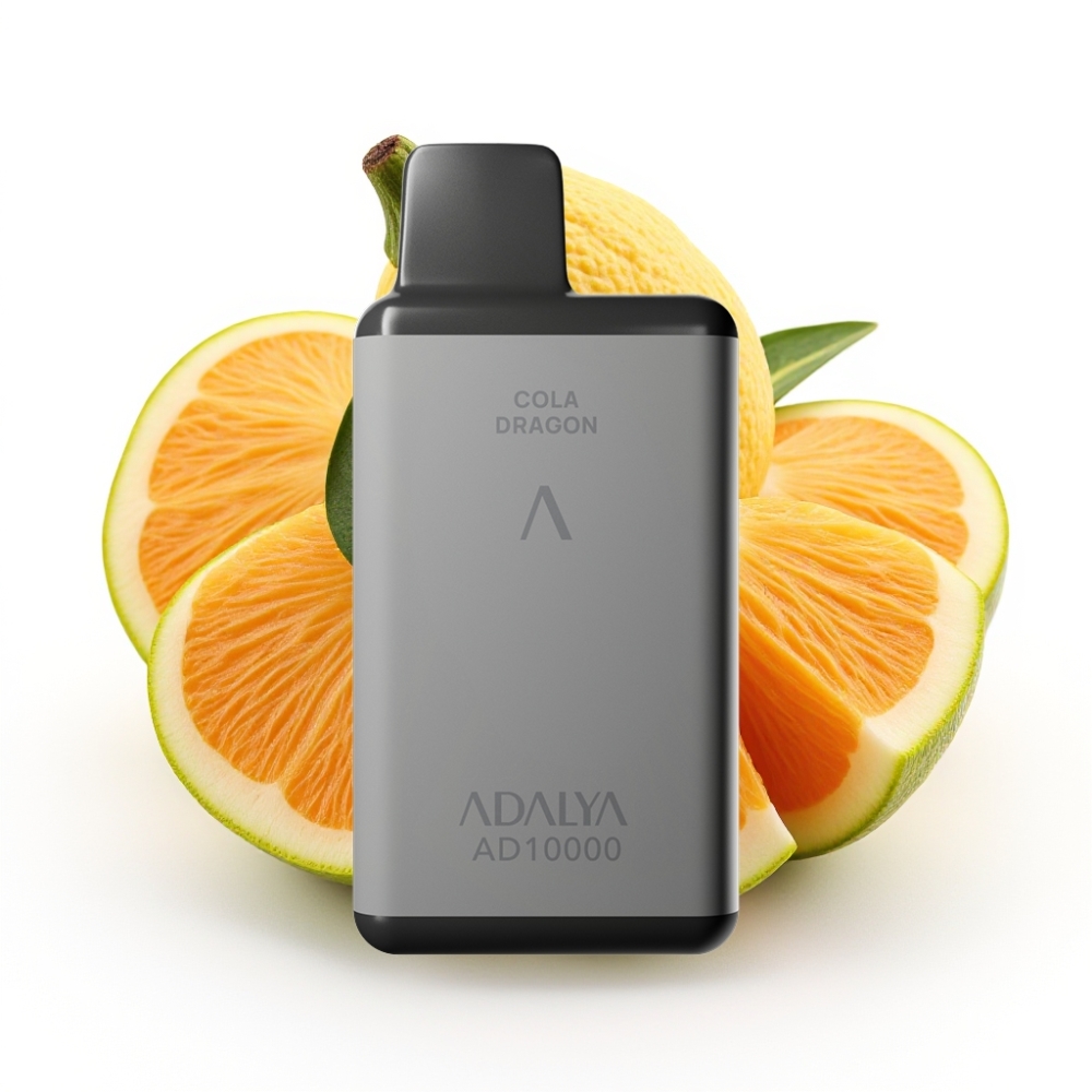 Adalya AD 10000 Puffs Einweg-Vape Hawaii (Hawaii), 14 ml, 2%, USB-C, Space Grau