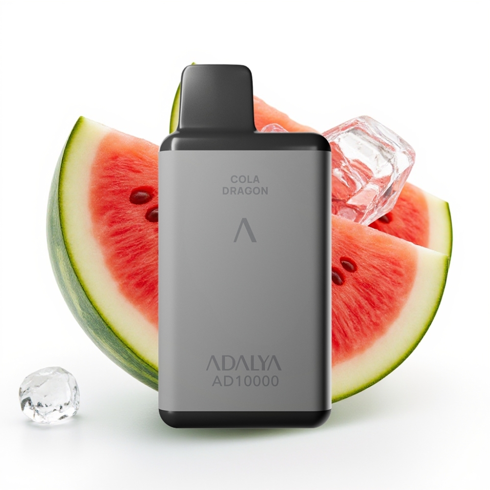Adalya AD 10000 Puffs Einweg-Vape Wassermelone Eis – 14ml, 2%, USB-C, 650mAh