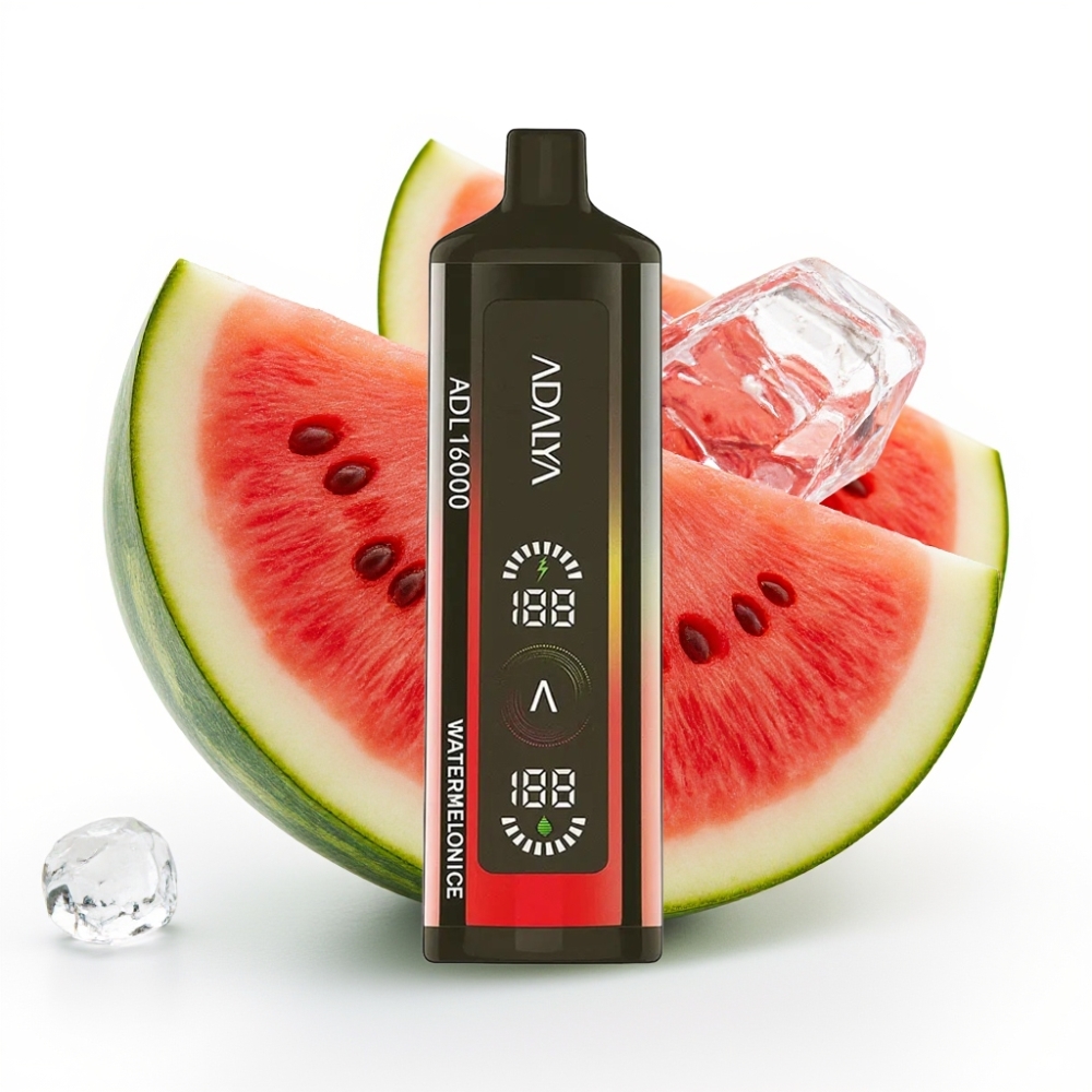 Adalya ADL 16000 PRO Puffs Einweg-Vape Wassermelone Eis – 16.000 Züge, 25ml, USB-C