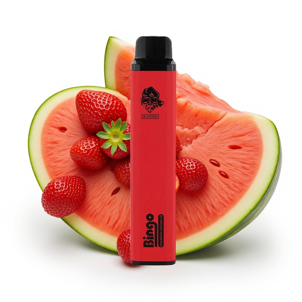 Aivono AIM BINGO 4000 Puffs Einweg-Vape Erdbeer-Wassermelone 10mL 1000mAh