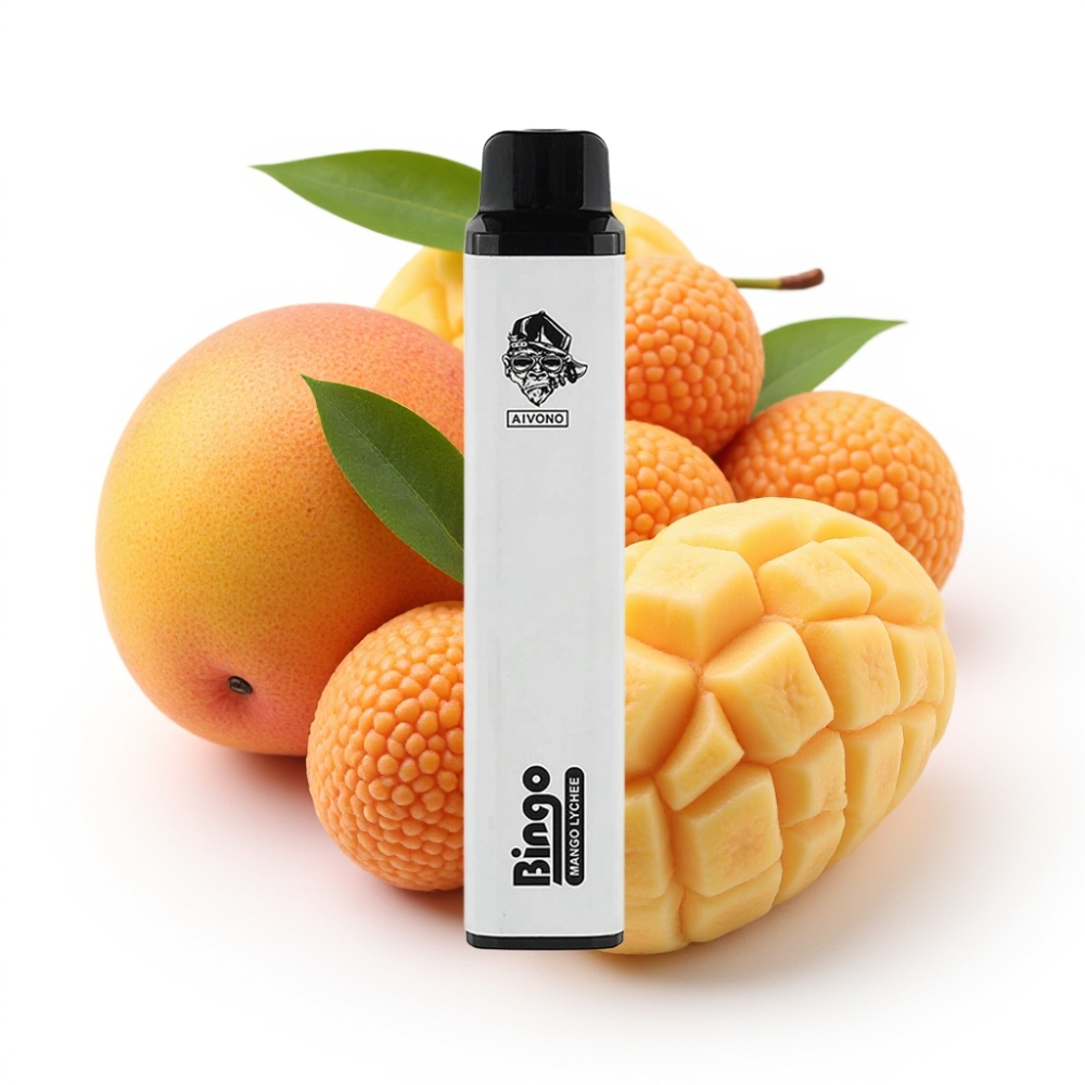 Aivono AIM BINGO 4000 Puffs Einweg-Vape Mango-Litschi, 10 mL, 1000mAh