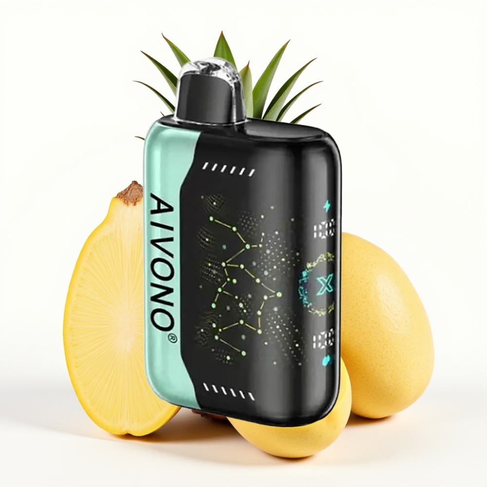 Aivono AIM BOOM 25000 Puffs – 0-5% Nikotin, 28ml, Typ-C, 650mAh, Sauer-Mango-Ananas