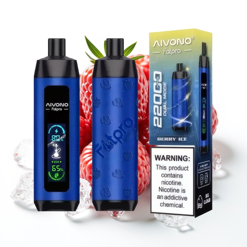 Aivono AIM FATPRO 22000 Puffs Beere-Eis 28ml 600mAh 0,6 Ohm Dual Modes
