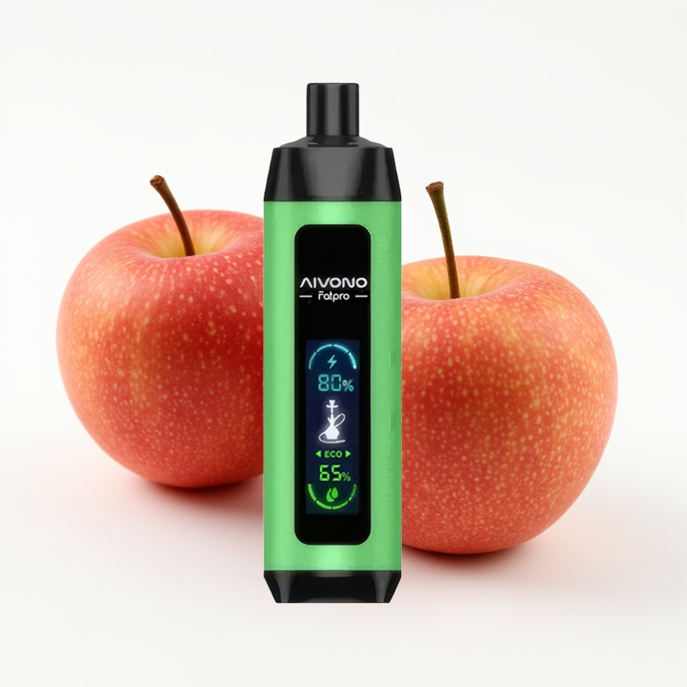 Aivono AIM FATPRO 22000 Puffs Zwei Äpfel – 28ml, 600mAh, 0,6 Ohm Mesh Coil