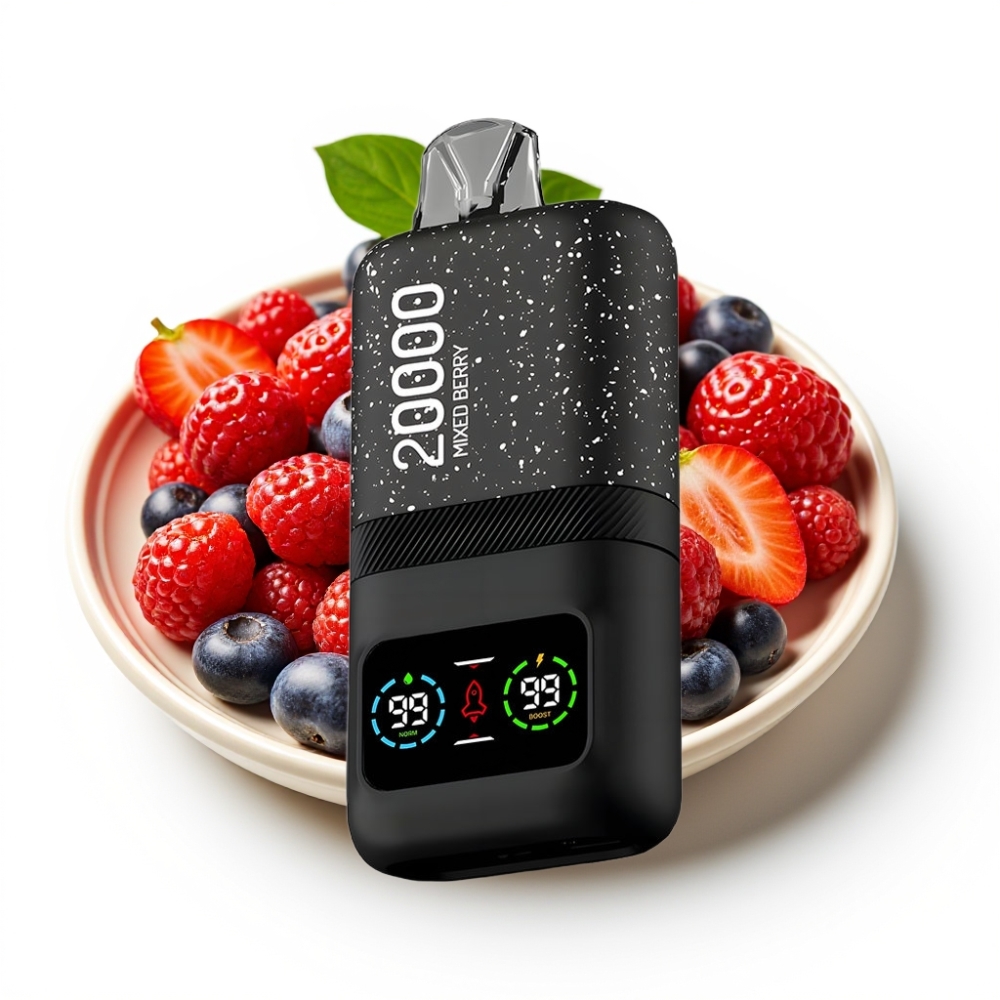 Aivono AIM MAGIC 20000 Puffs Einweg-Vape – Mixed Berry (Mischbeere), 26ml, 5% Nikotin, Typ-C