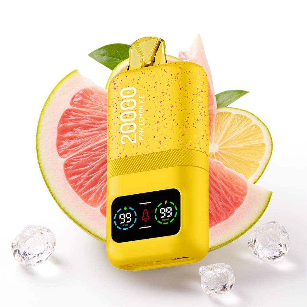 Aivono AIM MAGIC 20000 Puffs Einweg-Vape Rosa Zitrone Eis – 26ml E-Liquid, Typ-C, LCD