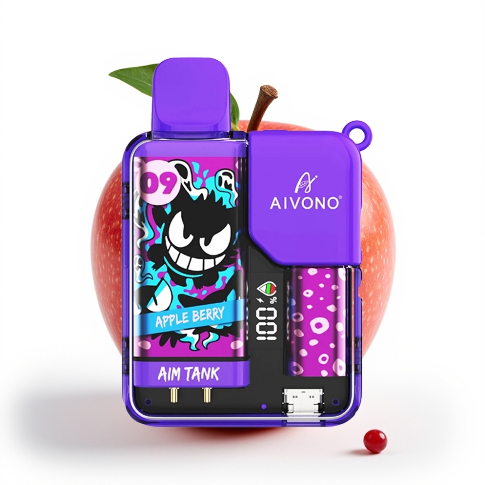 Aivono AIM-TANK 9500 Puffs Einweg-Vape Apfel-Beere 18ml 650mAh LCD