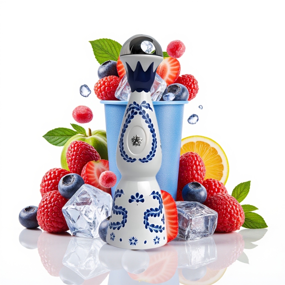 HUMO Azul 15000 Puffs Blauer Himbeer-Eis Geschmack mit 20mL Tank & 5% Nikotin