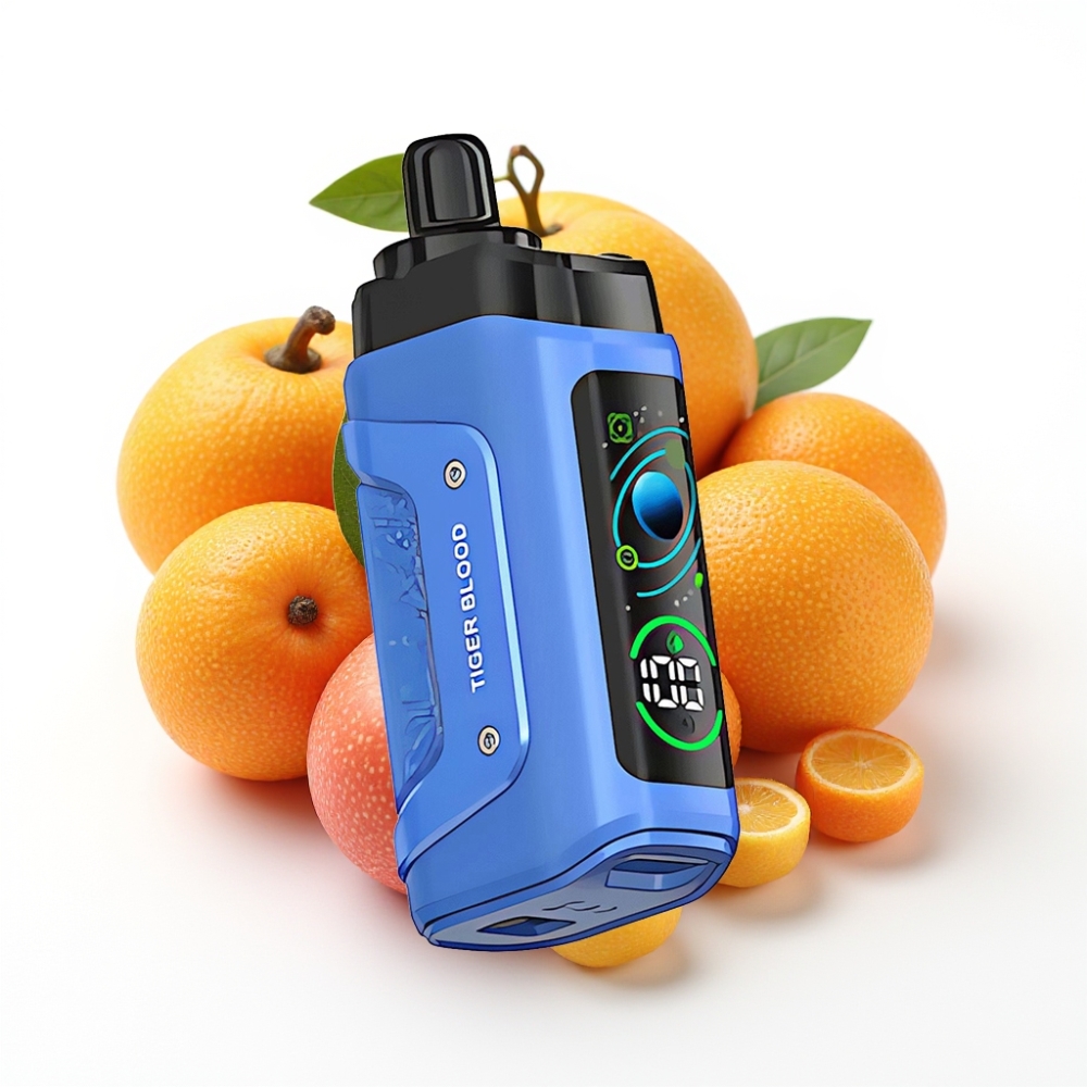 Razz Bar 45000 Puffs Einweg-Vape Tigerblut – 1,0 Ohm Mesh Coil, 650 mAh, Typ-C