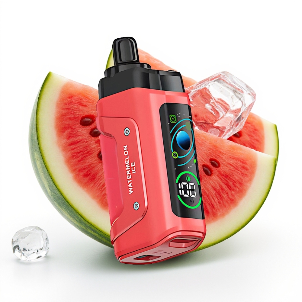 Razz Bar 45000 Puffs Einweg-Vape Wassermelone-Eis mit 20 mg/ml Nikotin & 650 mAh Akku