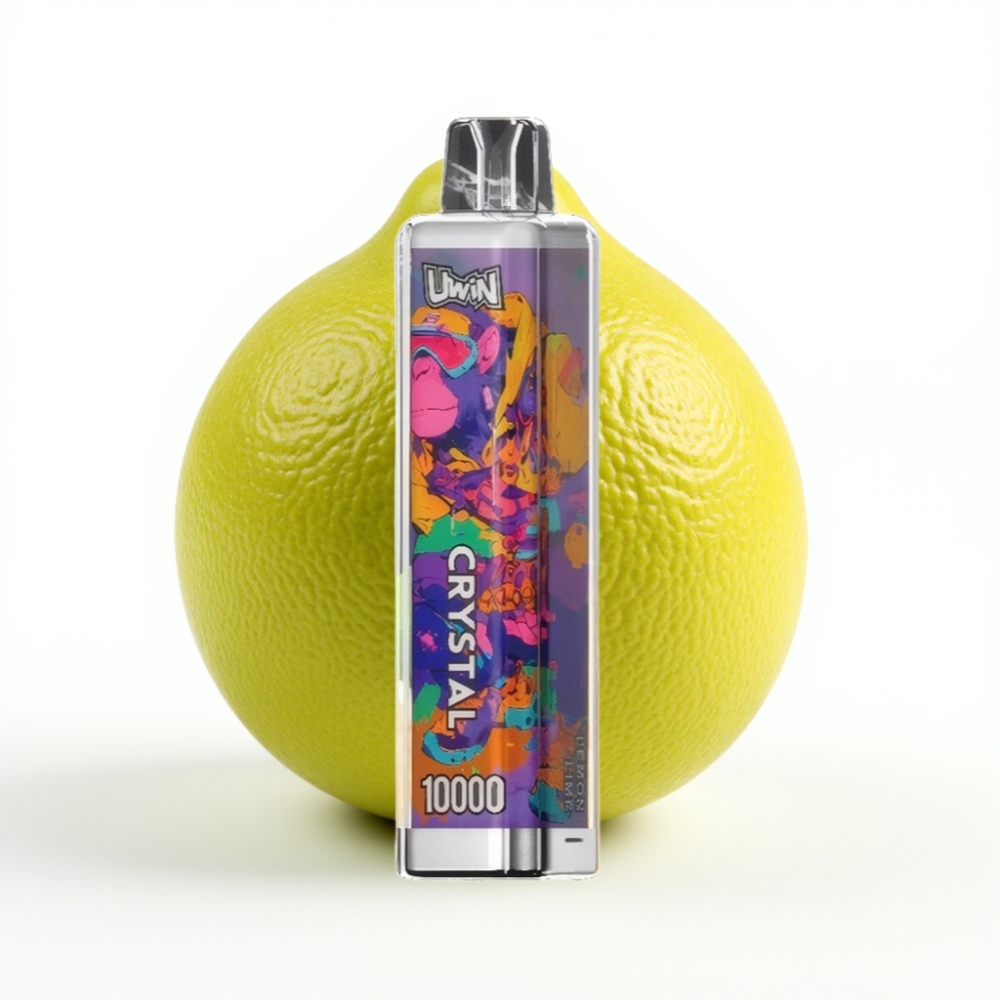 UWIN Crystal 10000 Puffs Einweg-Vape Zitrone-Limette | 18ml | 650mAh | Typ-C