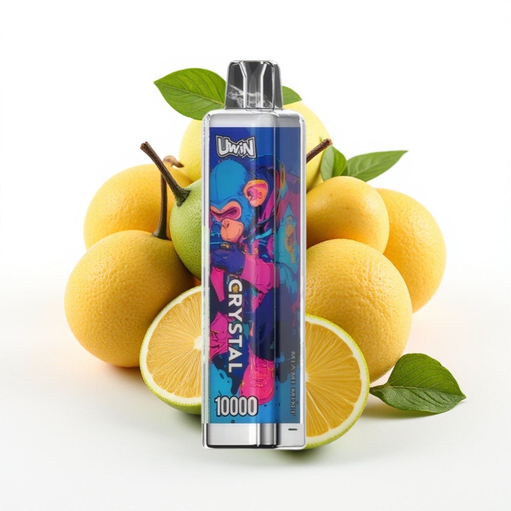 UWIN Crystal 10000 Puffs Miami Minze Einweg-Vape – 18ml, 650mAh, Typ-C
