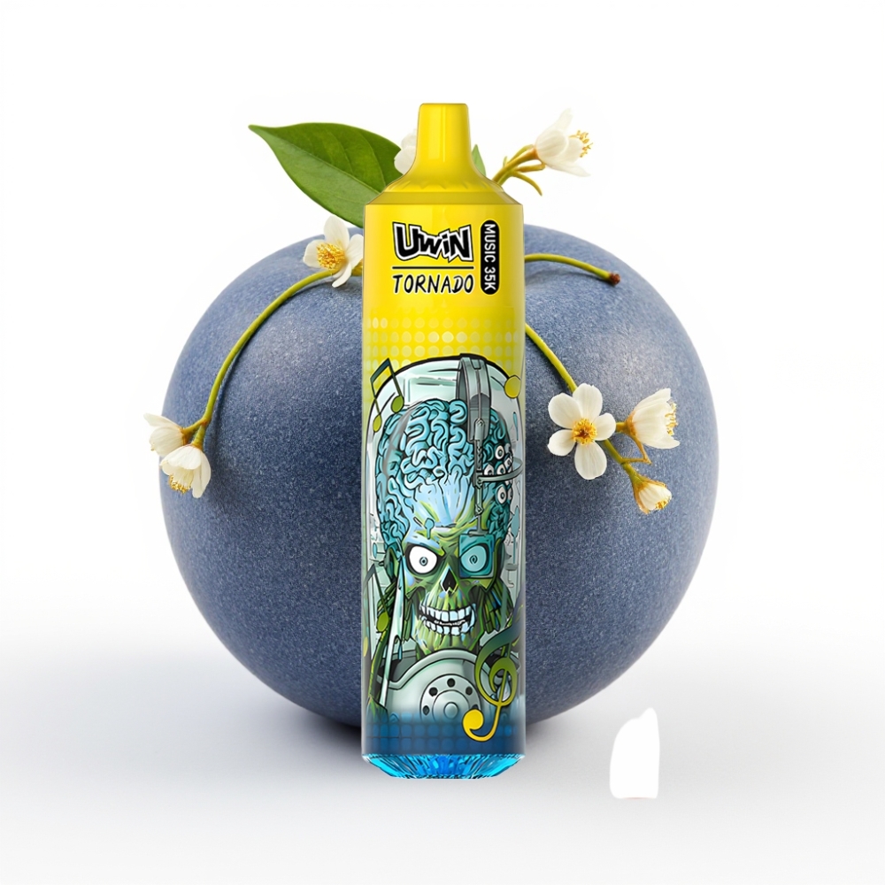 Uwin Tornado 35K Music Einweg-Vape Herr Blau – 35.000 Züge, 600mAh, Typ-C