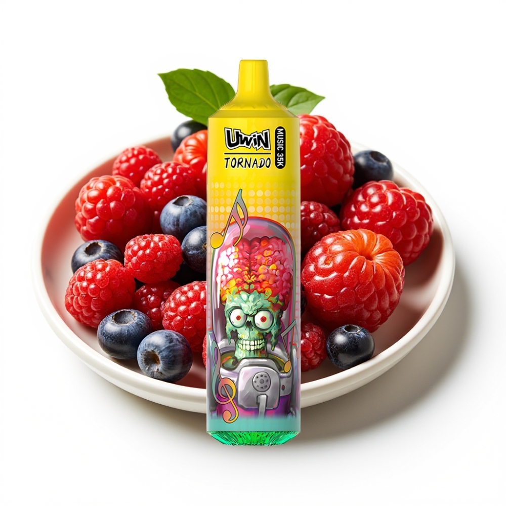 Uwin Tornado 35K Music Einweg-Vape Mixed Beeren – 35.000 Züge, 600mAh, Typ-C